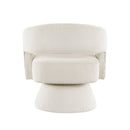  Manufacturer Color_Beige -- Upton 1013BEG-1 Swivel Chair IMAGE 5
