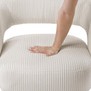  Manufacturer Color_Beige -- Upton 1013BEG-1 Swivel Chair IMAGE 6