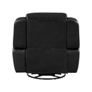 Manufacturer Color_Black -- Littleton 8516BK-1 Swivel Glider Reclining Chair IMAGE 4