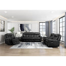  Manufacturer Color_Black -- Littleton 8516BK-1 Swivel Glider Reclining Chair IMAGE 6