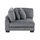  Manufacturer Color_Grey -- Homelegance Traverse Fabric 6 pc Sectional IMAGE 10