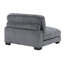  Manufacturer Color_Grey -- Homelegance Traverse Fabric 6 pc Sectional IMAGE 15