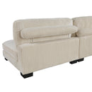  Manufacturer Color_Beige -- Traverse 8555BE*3CR3AC 6 pc Modular Sectional IMAGE 13
