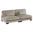  Manufacturer Color_Taupe -- Traverse 8555GB*3CR3AC 6 pc Modular Sectional IMAGE 18