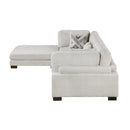  Manufacturer Color_Beige -- Homelegance Tinley Fabric 4 pc Sectional IMAGE 8
