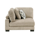  Manufacturer Color_Brown -- Tinley 9555BRW*72CR3ACVCOT 7 pc Modular Sectional with Ottoman IMAGE 4