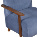 Manufacturer Color_Blue -- Homelegance Ezra Stationary Fabric Accent Chair IMAGE 6