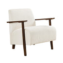  Manufacturer Color_Beige -- Ezra 1059BEG-1 Accent Chair IMAGE 1