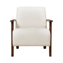  Manufacturer Color_Beige -- Ezra 1059BEG-1 Accent Chair IMAGE 2