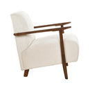  Manufacturer Color_Beige -- Ezra 1059BEG-1 Accent Chair IMAGE 3