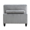  Manufacturer Color_Grey -- Homelegance Robstown Fabric 6 pc Sectional IMAGE 11