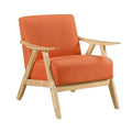  Manufacturer Color_Orange -- Homelegance Damala Stationary Accent Chair IMAGE 1