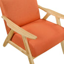  Manufacturer Color_Orange -- Homelegance Damala Stationary Accent Chair IMAGE 6