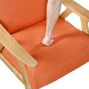  Manufacturer Color_Orange -- Homelegance Damala Stationary Accent Chair IMAGE 7