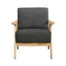  Manufacturer Color_Dark grey -- Damala 1138NADG-1 Accent Chair IMAGE 2
