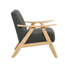  Manufacturer Color_Dark grey -- Damala 1138NADG-1 Accent Chair IMAGE 3