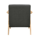  Manufacturer Color_Dark grey -- Damala 1138NADG-1 Accent Chair IMAGE 5