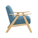  Manufacturer Color_Blue -- Damala 1138NABU-1 Accent Chair IMAGE 3
