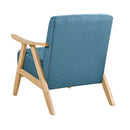  Manufacturer Color_Blue -- Damala 1138NABU-1 Accent Chair IMAGE 4