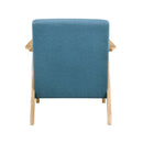  Manufacturer Color_Blue -- Damala 1138NABU-1 Accent Chair IMAGE 5