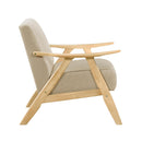  Manufacturer Color_Light brown -- Damala 1138NABR-1 Accent Chair IMAGE 3