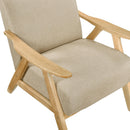  Manufacturer Color_Light brown -- Damala 1138NABR-1 Accent Chair IMAGE 6