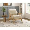  Manufacturer Color_Light brown -- Damala 1138NABR-1 Accent Chair IMAGE 8