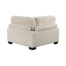  Manufacturer Color_Beige -- Traverse 8555BE*2AC1CROT 4 pc Modular Sectional with Ottoman IMAGE 6