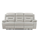  Manufacturer Color_Silver Motion Type_Power Recline -- Laconia 9629SVE-3PW Power Double Reclining Sofa IMAGE 1