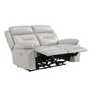  Manufacturer Color_Silver Motion Type_Power Recline -- Laconia 9629SVE-2PW Power Double Reclining Love Seat IMAGE 4
