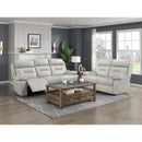  Manufacturer Color_Silver Motion Type_Power Recline -- Laconia 9629SVE-2PW Power Double Reclining Love Seat IMAGE 5