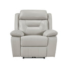  Manufacturer Color_Silver Motion Type_Power -- Laconia 9629SVE-1PW Power Reclining Chair IMAGE 1