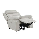  Manufacturer Color_Silver Motion Type_Power -- Laconia 9629SVE-1PW Power Reclining Chair IMAGE 5