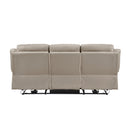  Manufacturer Color_Latte Motion Type_Power Recline -- Laconia 9629LTE-3PW Power Double Reclining Sofa IMAGE 3