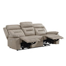  Manufacturer Color_Latte Motion Type_Power Recline -- Laconia 9629LTE-3PW Power Double Reclining Sofa IMAGE 4