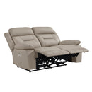  Manufacturer Color_Latte Motion Type_Power Recline -- Laconia 9629LTE-2PW Power Double Reclining Love Seat IMAGE 4