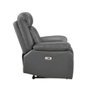  Manufacturer Color_Dark Grey Motion Type_Power -- Laconia 9629DGY-1PW Power Reclining Chair IMAGE 3