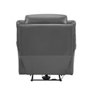  Manufacturer Color_Dark Grey Motion Type_Power -- Laconia 9629DGY-1PW Power Reclining Chair IMAGE 4