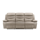  Manufacturer Color_Latte Motion Type_Reclining -- Hancock 9628LTE-3 Double Reclining Sofa IMAGE 1