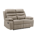  Manufacturer Color_Latte Motion Type_Reclining -- Hancock 9628LTE-2 Double Reclining Love Seat IMAGE 2