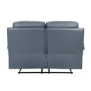  Manufacturer Color_Blue Motion Type_Reclining -- Hancock 9628BUE-2 Double Reclining Love Seat IMAGE 3