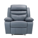  Manufacturer Color_Blue Motion Type_Manual -- Hancock 9628BUE-1 Reclining Chair IMAGE 1