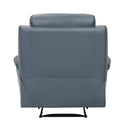  Manufacturer Color_Blue Motion Type_Manual -- Hancock 9628BUE-1 Reclining Chair IMAGE 4