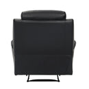  Manufacturer Color_Black Motion Type_Manual -- Hancock 9628BLK-1 Reclining Chair IMAGE 4