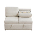  Homelegance Pompano 9630BE*42LRC Sectional with Right Chaise, Pull-out Bed, Hidden Storages and Shelves, Charging Ports IMAGE 12
