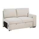  Homelegance Pompano 9630BE*4LC2R Sectional with Left Chaise, Pull-out Bed, Hidden Storages and Shelves, Charging Ports IMAGE 19