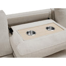  Homelegance Pompano 9630BE*3LC2R Sectional with Left Chaise, Pull-out Bed, Hidden Storages and Shelves, Charging Ports IMAGE 19