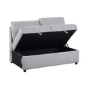  Homelegance Pompano 9630GY*3LC2R Sectional with Left Chaise, Pull-out Bed Hidden Storages and Shelves, Charging Ports IMAGE 13