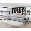 Homelegance Pompano 9630GY*3LC2R Sectional with Left Chaise, Pull-out Bed Hidden Storages and Shelves, Charging Ports IMAGE 20