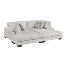  Manufacturer Color_Beige -- Homelegance Tinley Fabric Chaise IMAGE 1